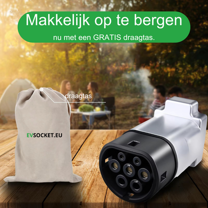 EVSocket EVtap - V2L Auto Stekker naar 220V stopcontact.